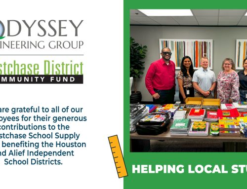 Another successful Westchase District School Drive for the Odyssey team!